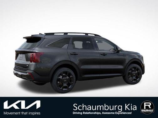 Gray 2026 Kia Sorento Hybrid X-LINE SX PRESTIGE
