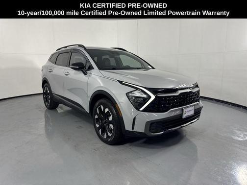 Wolf Gray 2023 Kia Sportage X-Line