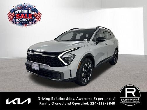 Wolf Gray 2023 Kia Sportage X-Line