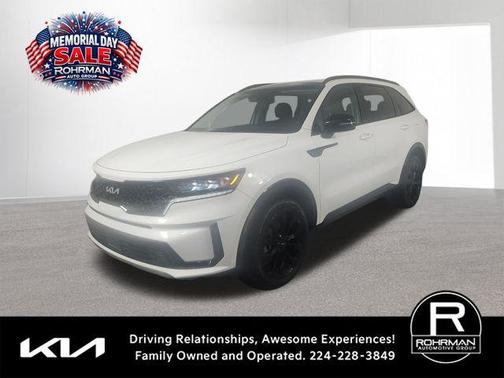 Glacial White Pearl 2023 Kia Sorento SX