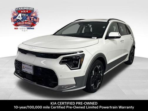 Snow White Pearl 2023 Kia Niro EV Wave