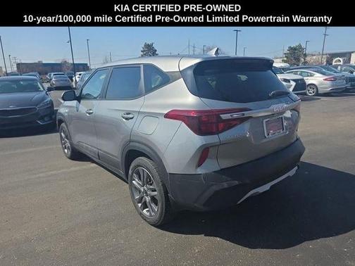 Steel Gray 2023 Kia Seltos LX