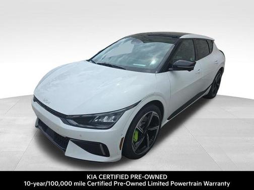 Snow White Pearl 2024 Kia EV6 GT