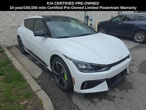 Snow White Pearl 2024 Kia EV6 GT