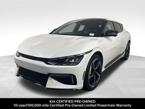 Snow White Pearl 2024 Kia EV6 GT