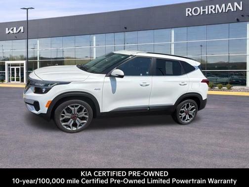 Snow White Pearl 2021 Kia Seltos S