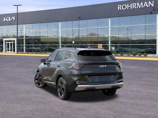 Gravity Gray 2026 Kia Sportage Hybrid SX-Prestige