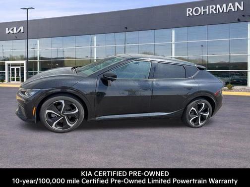 Aurora Black Pearl 2023 Kia EV6 GT-Line