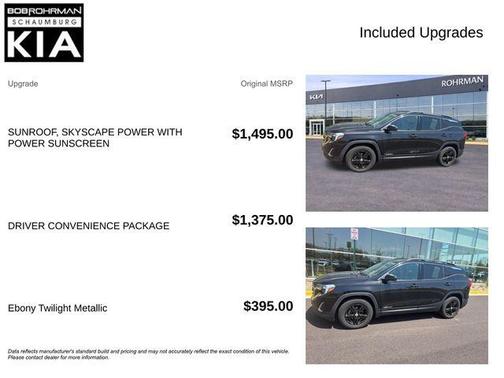Ebony Twilight Metallic 2018 GMC Terrain SLE