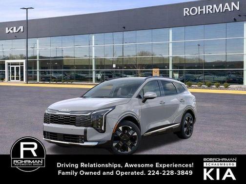 Wolf Gray 2026 Kia Sportage Hybrid SX-Prestige