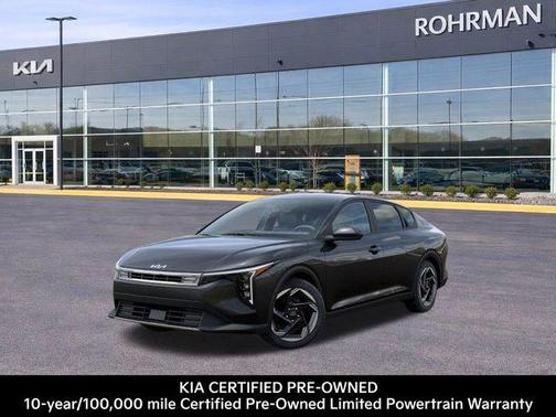 Gray 2025 Kia K4 EX