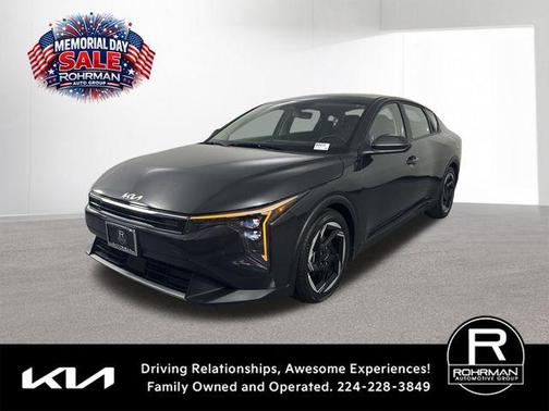 Gray 2025 Kia K4 EX