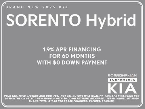 2025 Kia Sorento Hybrid SX Prestige