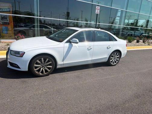 Ibis White 2013 Audi A4 2.0T Premium Plus quattro