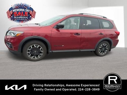 Scarlet Ember Tintcoat 2019 Nissan Pathfinder SL