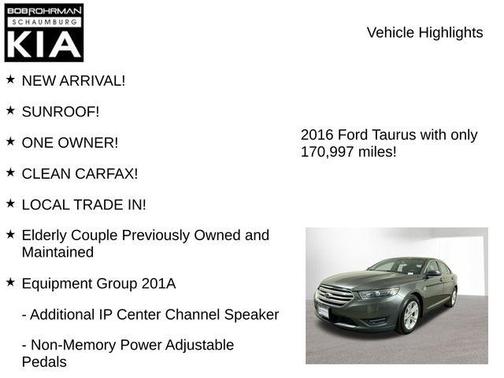 2016 Ford Taurus SEL