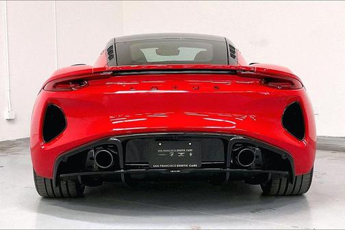 Red 2025 Lotus Emira V6