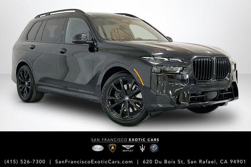 Black Sapphire Metallic 2024 BMW X7 xDrive40i