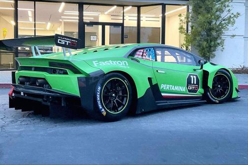 Verde Mantis Pearl Effect 2017 Lamborghini Huracan GT3 EUROPA