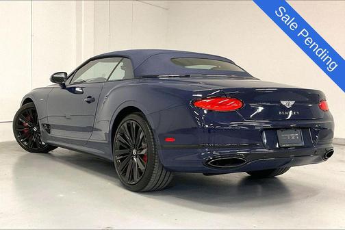 Blue 2022 Bentley Continental GT Speed