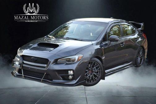 Dark Gray Metallic 2017 Subaru WRX STI Base