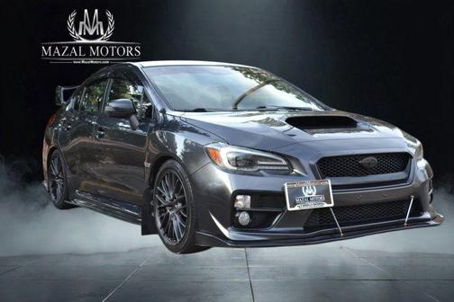 Dark Gray Metallic 2017 Subaru WRX STI Base