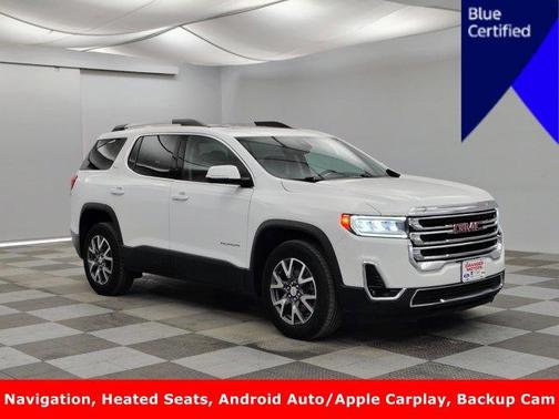 Summit White 2023 GMC Acadia SLT