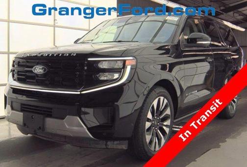 Agate Black Metallic 2025 Ford Expedition Platinum