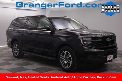 Agate Black Metallic 2025 Ford Expedition Max Active