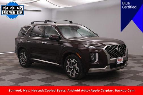 Burgundy 2022 Hyundai PALISADE Calligraphy