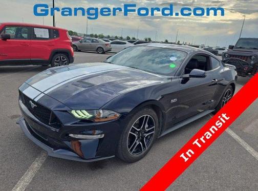 Antimatter Blue Metallic 2021 Ford Mustang GT Premium