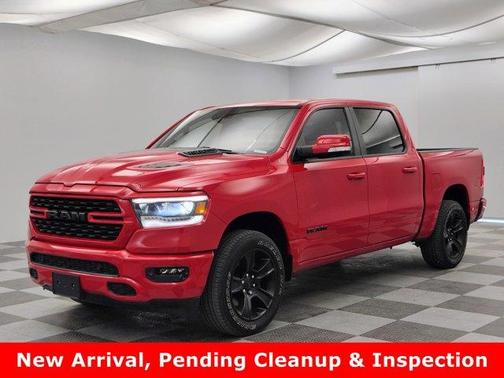 Flame Red Clearcoat 2022 RAM 1500 Big Horn
