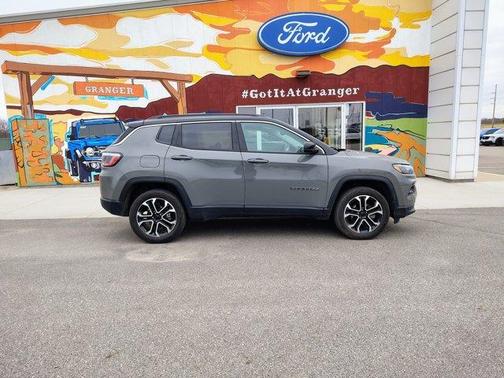 Gray 2022 Jeep Compass Limited