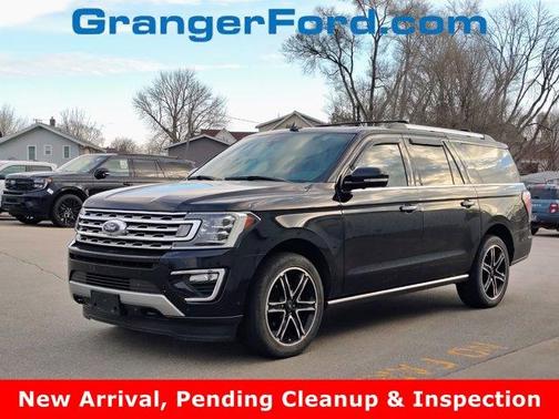 Agate Black 2019 Ford Expedition Max Limited