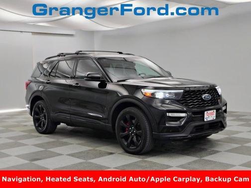 Agate Black Metallic 2023 Ford Explorer ST