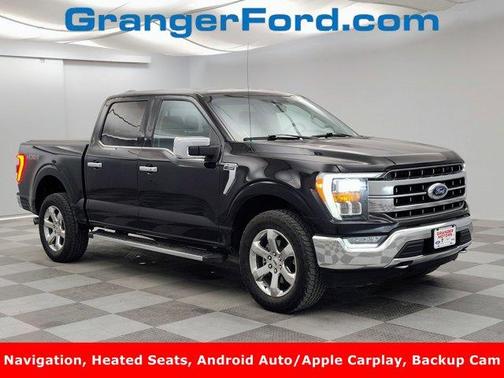 Agate Black 2021 Ford F-150 Lariat