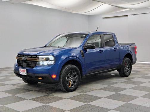 Atlas Blue Metallic 2024 Ford Maverick LARIAT Advanced