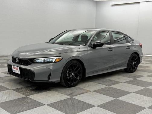 Meteorite Gray Metallic 2025 Honda Civic Sport