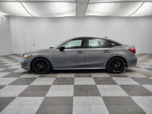 Meteorite Gray Metallic 2025 Honda Civic Sport