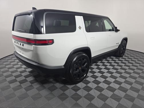 Glacier White paint 2025 Rivian R1S Adventure trim
