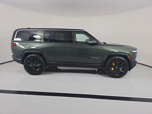 Forest Green 2024 Rivian R1S Adventure Quad Motor Large Pack