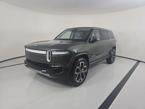 Forest Green 2024 Rivian R1S Adventure Quad Motor Large Pack