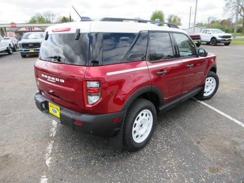 Ruby Red Metallic Tinted Clearcoat 2026 Ford Bronco Sport Heritage
