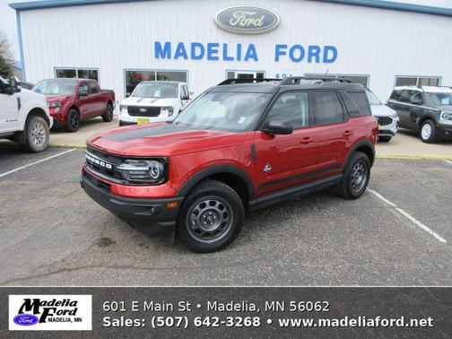 Hot Pepper Red Metallic Tinted Clearcoat 2024 Ford Bronco Sport Outer Banks