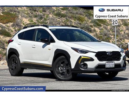 Crystal White Pearl 2025 Subaru Crosstrek Sport