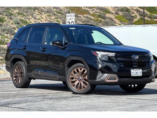 Crystal Black Silica 2025 Subaru Forester Sport