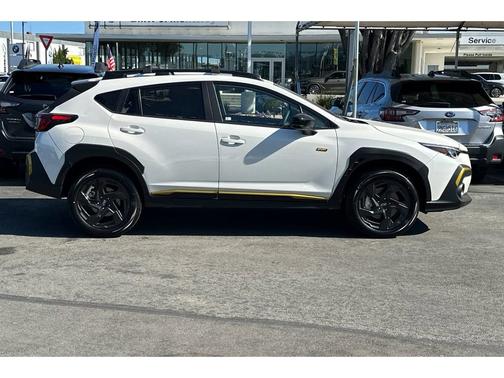 Crystal White Pearl 2025 Subaru Crosstrek Sport