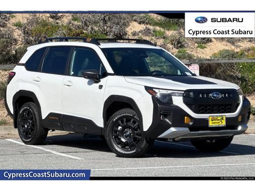Crystal White Pearl 2026 Subaru Forester Wilderness