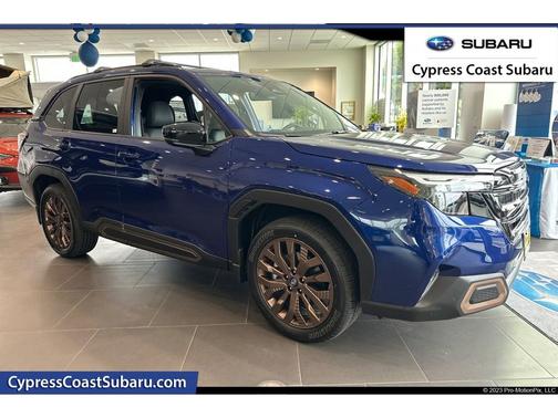 Sapphire Blue Pearl 2025 Subaru Forester Sport