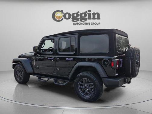 Black Clearcoat 2024 Jeep Wrangler Sport